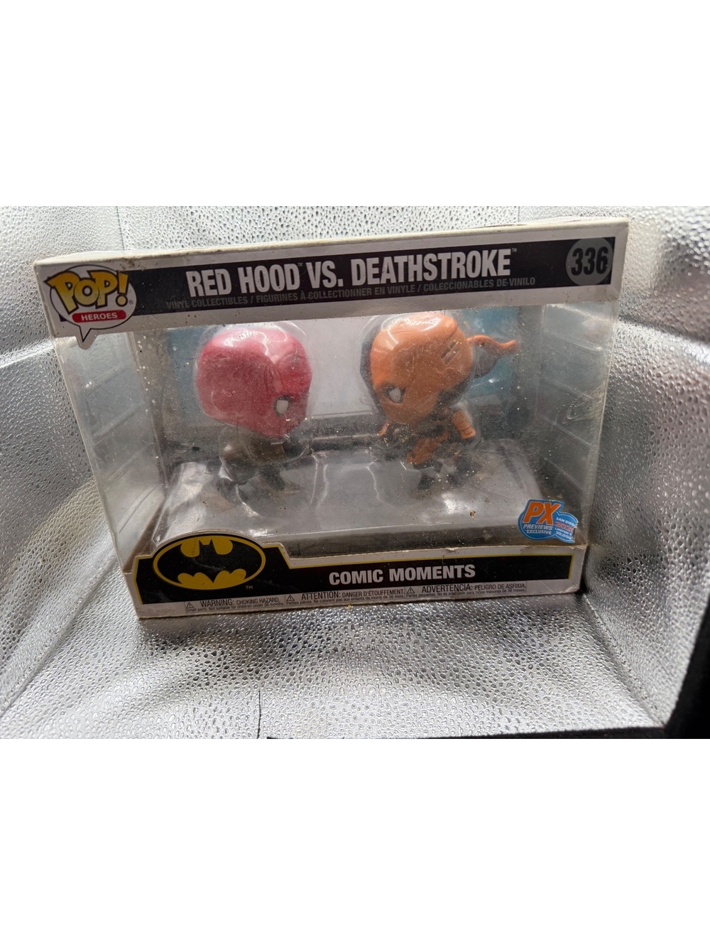 Funko Pop! Heroes Red Hood vs. Deathstroke Comic Moments #336